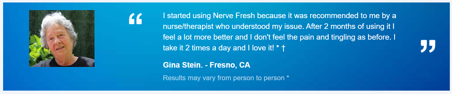 Nerve Fresh customer reviews