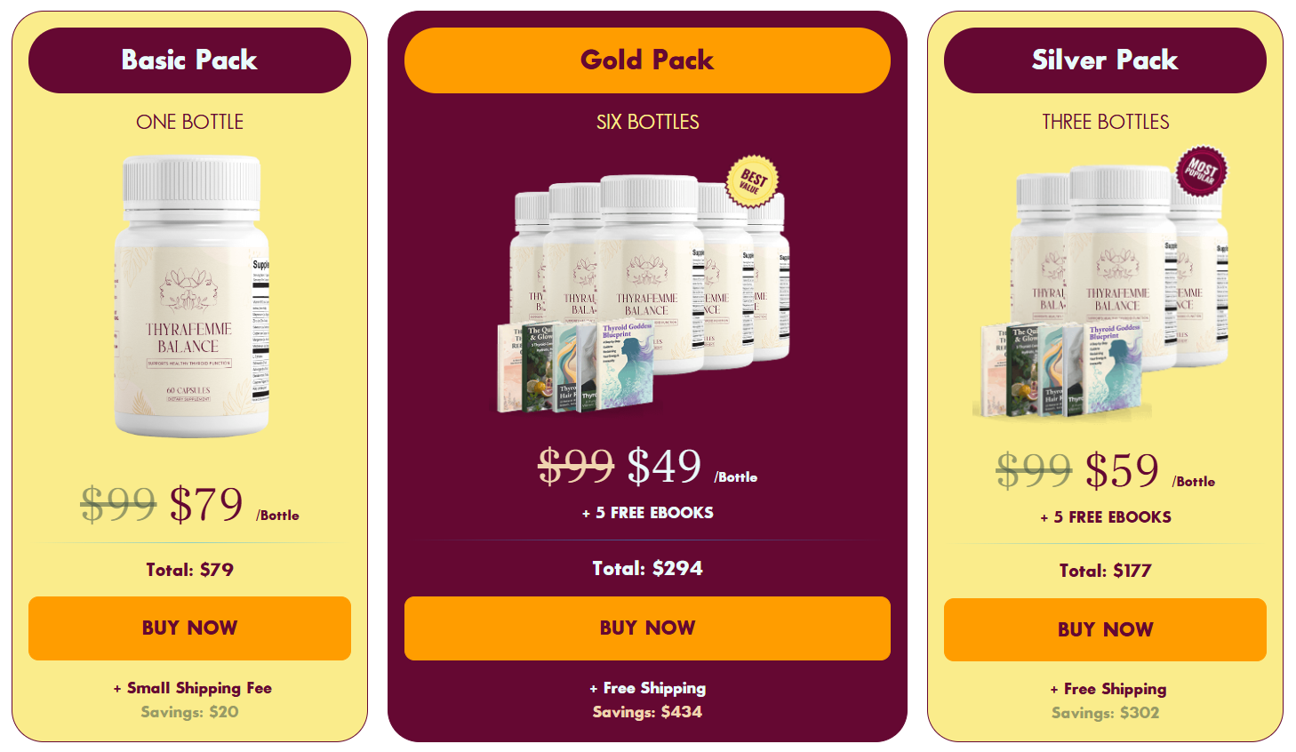 Thyrafemme Balance price
